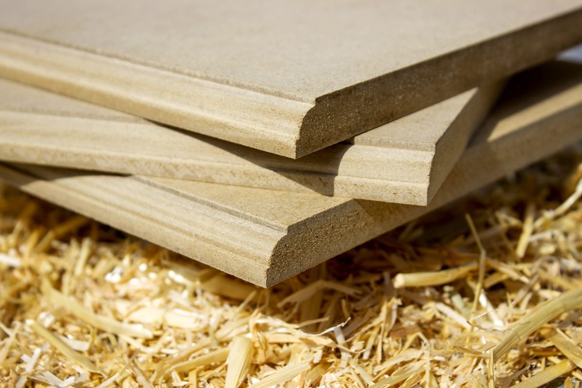 Gỗ MDF được sản xuất từ bột sợi gỗ Gỗ MDF được sản xuất từ bột sợi gỗ